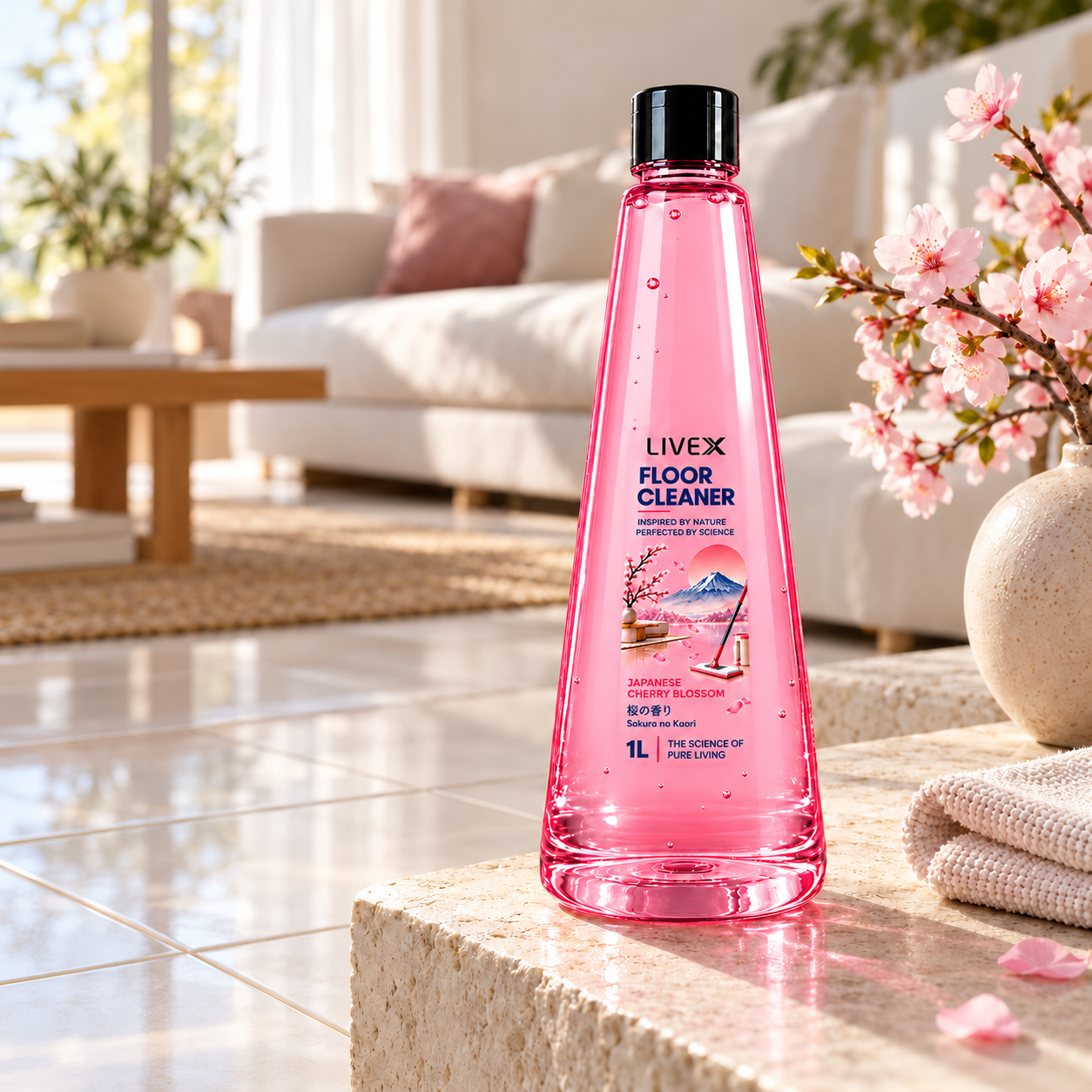 Livex Floor Cleaner in a home setting